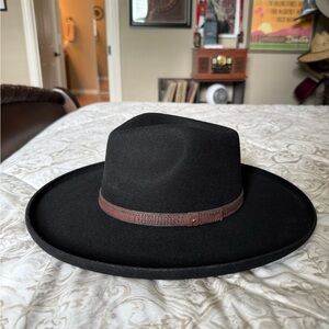 Hudson Pencil Rim Felt Fedora Hat